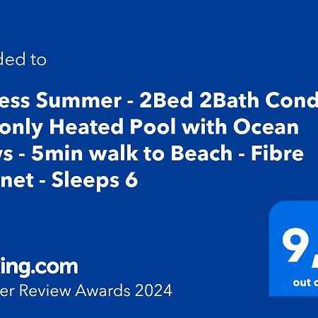 Endless Summer - 2Bed 2Bath Condo - Seasonly Heated Pool With Ocean Views - 5Min Walk To Beach - Fibre Internet - Sleeps 6 Cabo San Lucas Extérieur photo